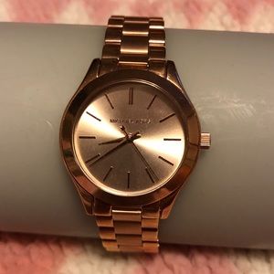 Authentic Rose Gold Michael Kors Watch 42mm